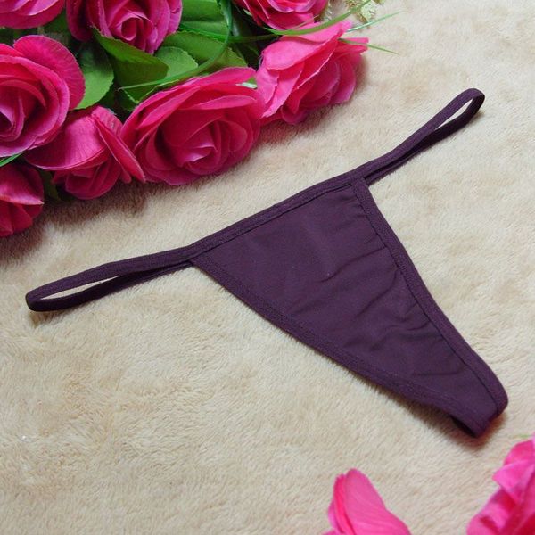 

women briefs cotton ladies' low waist seamless thongs panties g underwear mini bikini seamless string jrvdu