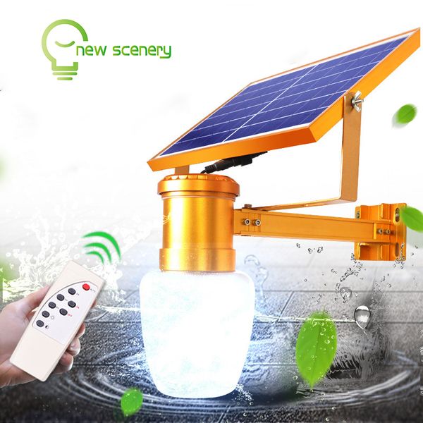

20W 30W solar powered garden led lights for remote control outdoor solor garden street decorative led light