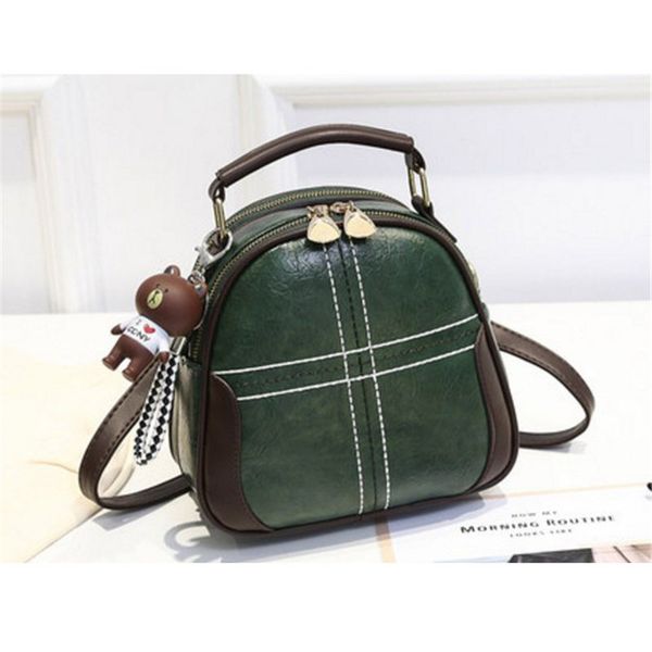 

ladies pu skin shoulder bag 2018 new bag women shell messenger cross body lady handbag causal travel clutch in