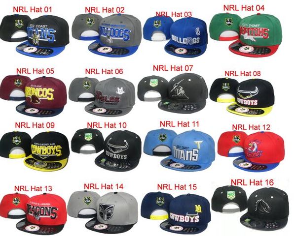

Wholesale Hot Sale NRL South Sydney Rabbitohs Hat Football Caps Snapbacks Hats Cartoon Logo Adjustable Football Caps Fashion Hip Hop Hat