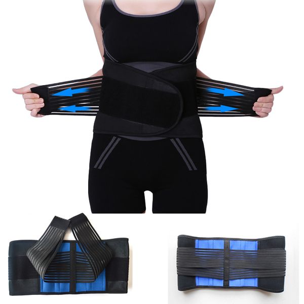 

aofeite adjustable back waist protection belt health care tourmaline waist self-heating therapy lumbar magnetic ma