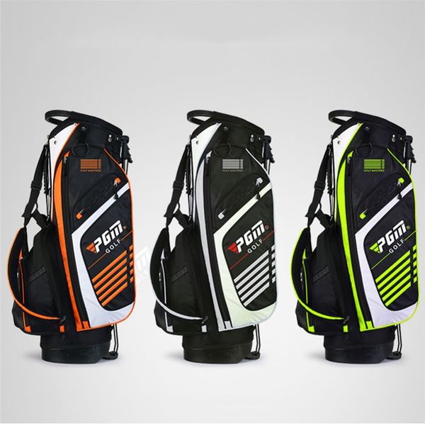

pgm portable golf stand bag golf bags men women waterproof club set bag with stand 14 sockets outdoor sport cover d0069