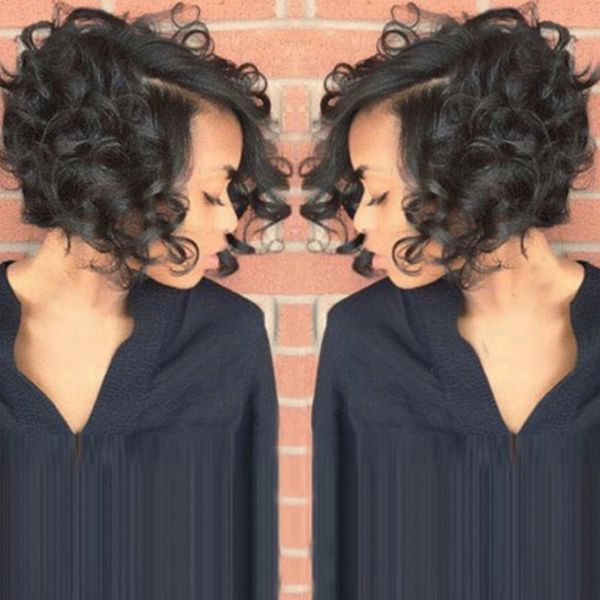 European And American Wig Female Blacks Short Hair Stylish Short