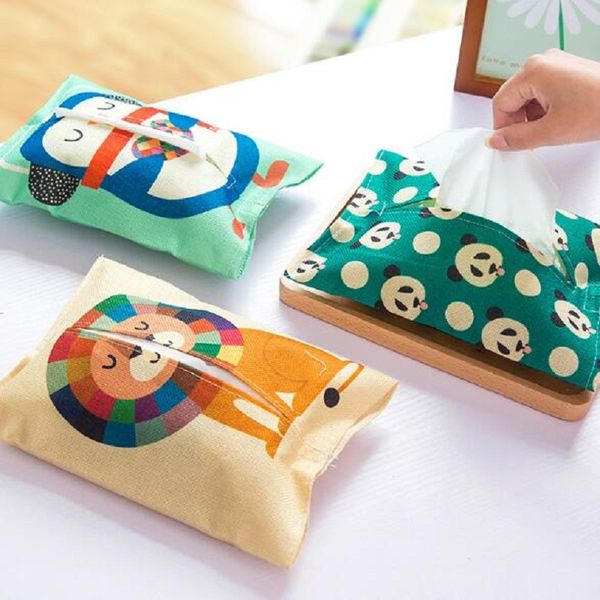 

new arrival 1pc/bag size 24*17.5cm cartoon paper towel set paper office bathroom cloth cover for living room