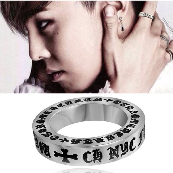 

hip-hop fashion bohemian bracelet ms. men's gift rock style personality couple cross- finger rings the fringe ring, Silver