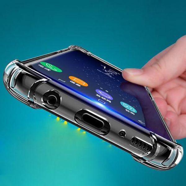 

for apple iphone x xr xs max soft back cover case crystal clear silicone transparent tpu case for iphone 8 plus 7 6s 6 galaxy s10 s9 s8plus