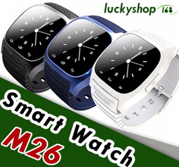 

M26 Smartwatches Bluetooth Smart Watch для Android мобильного телефона со светодиодным дисплеем музык
