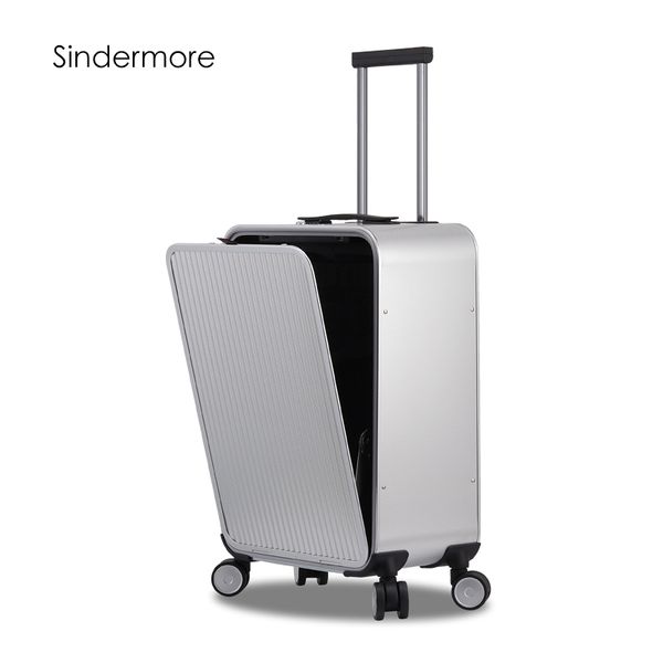 

Sindermore 100 aluminum hard ide rolling travel luggage uitca e 20 quot carry on luggage cabin trolley uitca e aluminum