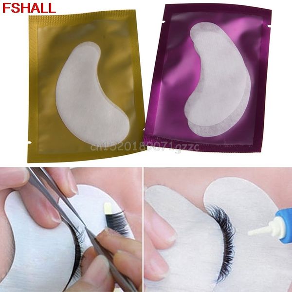 

10 pairs under eye curve eyelash pad gel patch lash extension beauty tools #h027#