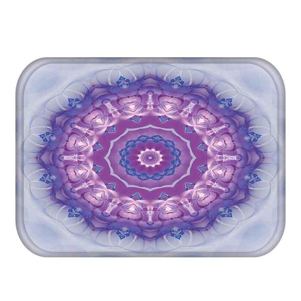 

exquisite mandala bohemia flannel floormat doormat 40*60cm hallway absorbent anti-slip bath kitchen mats for floor