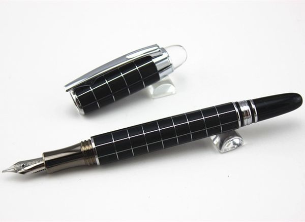 

baoer 79 classic stainless steel business medium nib fountain pen new