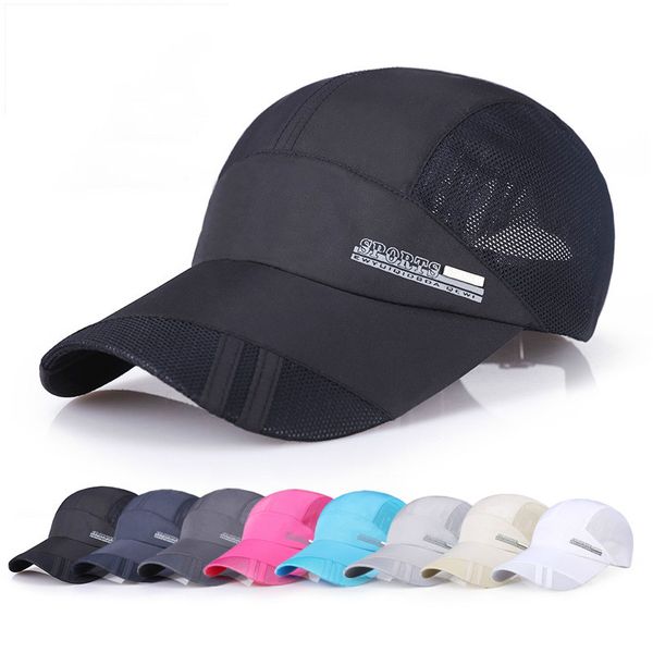 

summer outdoor sport snapback baseball cap men's fashion sports cap ladies travel sun protection visor hat, Blue;gray