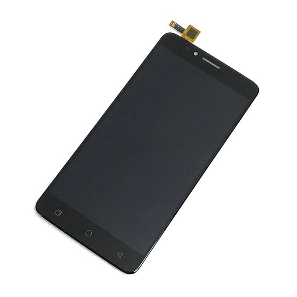 Pannelli di schermate di visualizzazione del pannello LCD per telefono cellulare per TMobile Revvl Plus LTE C3701A 6.0 pollici Assemblaggio LCDS capacitivo senza telaio e parti di riparazione della sostituzione del logo Nero