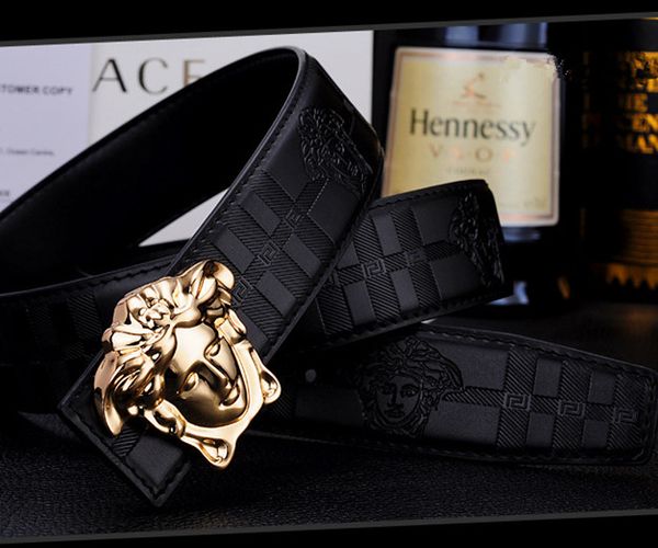 

new black colors mens belts luxury designer belts for men and women riem styles ceinture optional attribute for gift, Black;brown