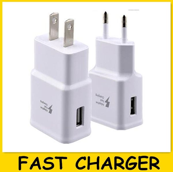 

quick charger travel wall charger adaptive fast charging for samsung s7 s8 a+++ 5v 2a 9v 1.67a