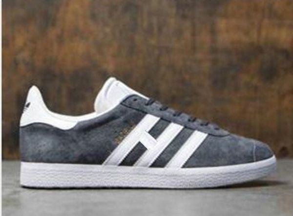 

2018 new Top Quaity Wholesale Men Women Casual Spring Summer Suede Gazelle Racer Black Red Grey Orange Lightweght Breathable Walking Shoes