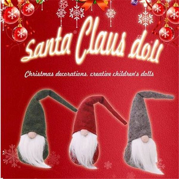 

salesmerry christmas santa claus dolls christmas tree decor children toy party gift