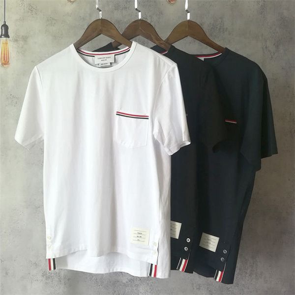 

2019 летняя футболка RWB TRIM с коротким рукавом Футболка с круглым вырезом Hem Vent Jersey Хл