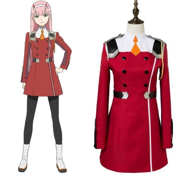 

darling in franxx anime cosplay costume cosplay zero two brand for women costume complete sets, Black