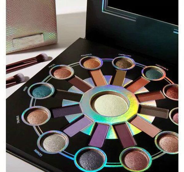 Top Quality Famoso Cosméticos Cosméticos Paleta de Sombra Zo 25 Color Maquiagem Eye Shadow Natural Duragem de DHL Livre Navio Livre