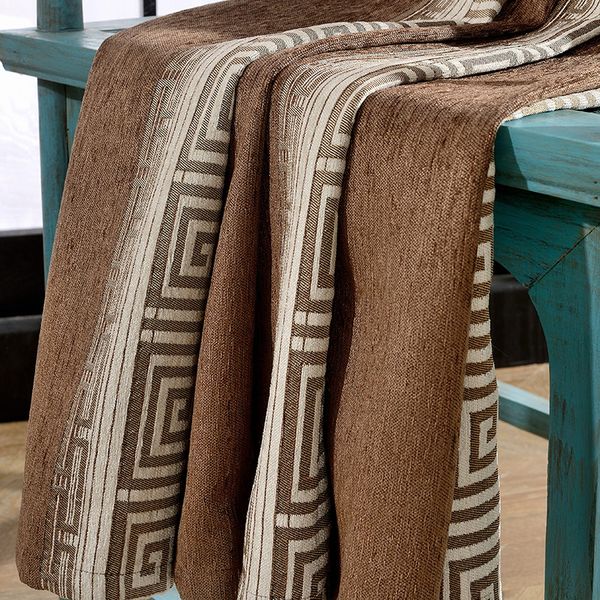 

modern chinese chenille curtain bedroom living room simple jacquard floor to ceiling chinese style curtain custom