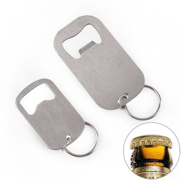 

Protable keychain keyring tainle teel beer bottle opener big and mall ize beverage opener qw8551
