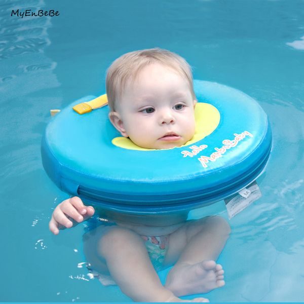 

Более безопасный детский шея Float Non-Inflatable Baby Neck Swim Ring Circle Новорожденный плавательный тренер Аксессуары для бассейна на 0-12 месяцев