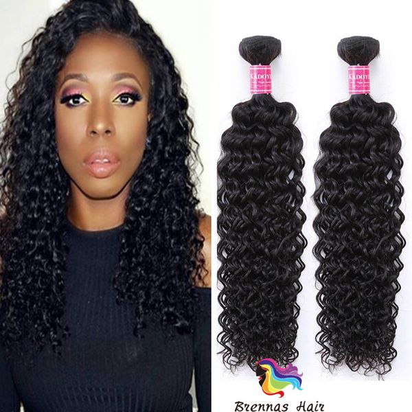 High Quality Brazilian Jerry Curly Hair Weave 3bundles For Full