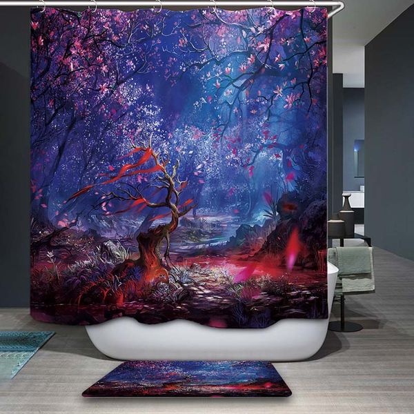 2019 Decoruhome Polyester Waterproof Oil Painting Island Scenic