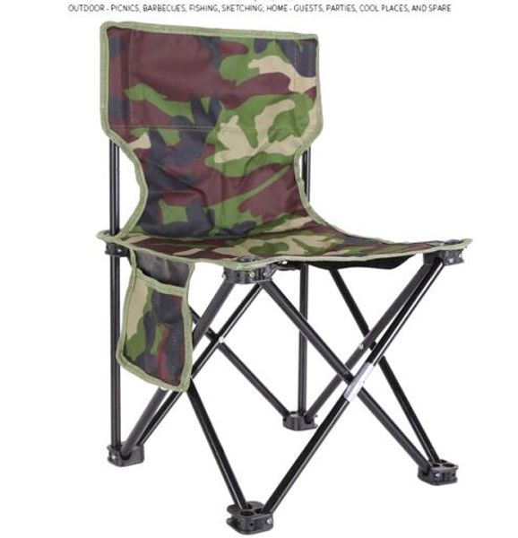Outdoor Portable Folding Fishing Chair Super Light Alloy Foldable