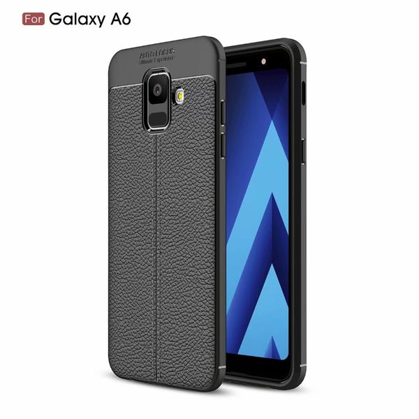 

Ультра тонкий тонкий шаблон Litchi Мягкий чехол для Samsung Galaxy A6 A6 + A8 A8 + J6 2018 J4 J3 J7 2018 J7 Duo