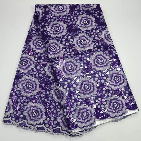 

Organza lace fabric 2017 purple african double organza lace fabric equined handcut organza lace fabric t528