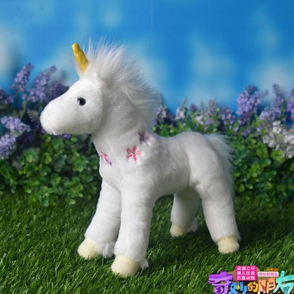 

soft plush toy cute white unicorn doll kids toys for girls birthday gifts good quality present girlfriend