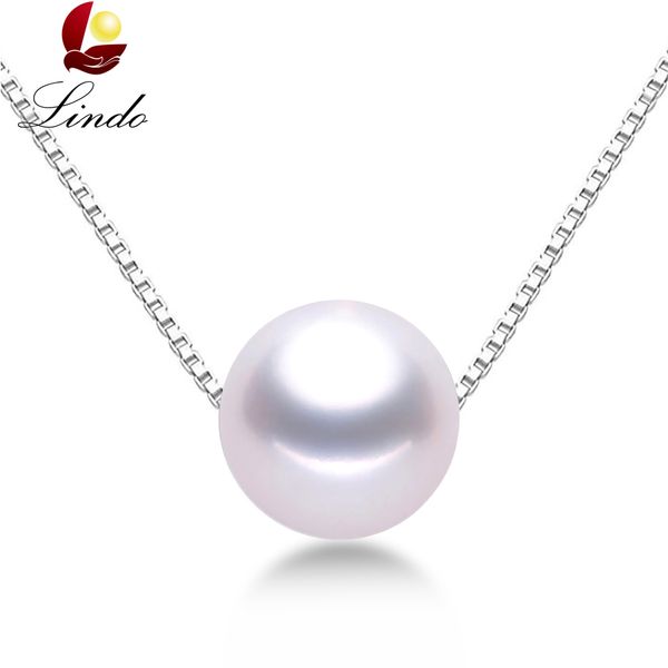 

lindo pearl necklace, 925 sterling silver perfect round natural pearl choker necklace, june birthstone bridesmaids gifts jane