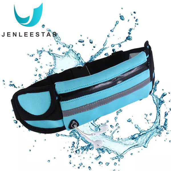 

waterproof waist bags running fanny pack women waist pack pouch belt bag men purse mobile phone pocket case hiking sports bag