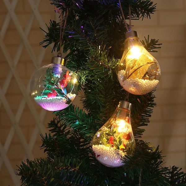 2019 Hanging Led Light Bulb Lamp Christmas Tree Decorative Night Light Outdoor Home Bedroom Garden Courtyard Decor Night 2018 From Samanthe 38 22