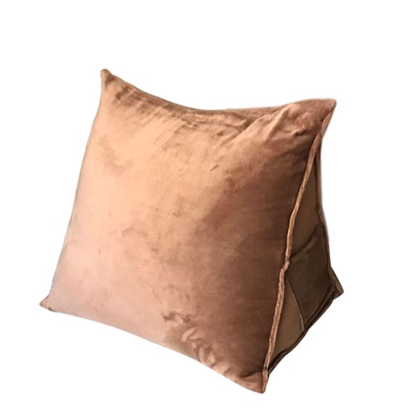 Eonshine Fluffy Microfiber Filled Triangle Cushion Wedge Pillow