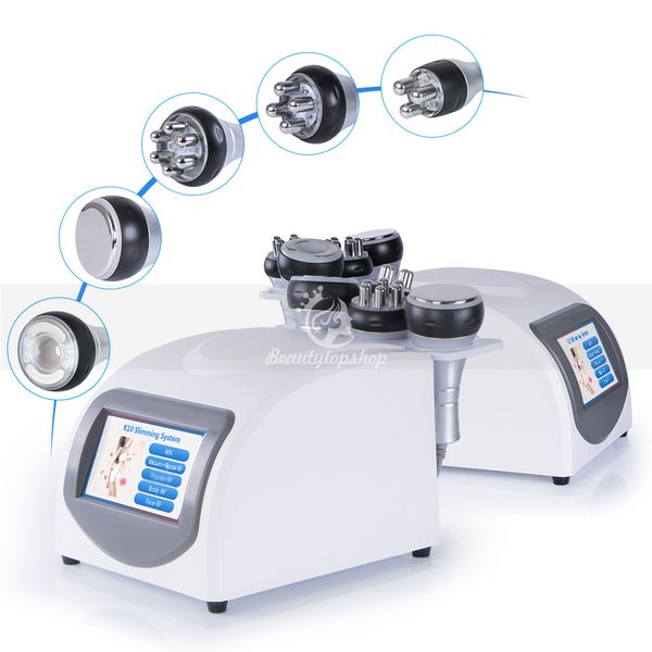 

5in1 40k ultrasound cavitation slimming rf radio frequency skin lifting vacuum body contouring beauty machine for spa