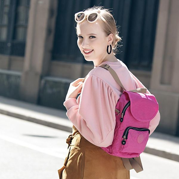 

new mini fashionable lightweight travel backpack mummy bag multi-functional mother and baby bag single-shoulder diaper