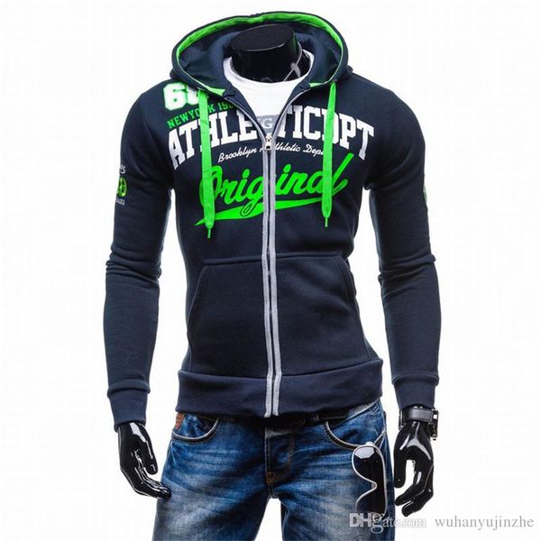 

2019 hoodie mens sudaderas hombre hip hop mens brand letter designer hoodie zipper hoodie sweatshirt slim fit men hoody 3xl dh139, Black