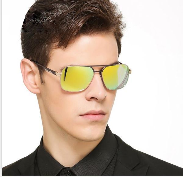 

anti-counterfeit color film polarized sunglasses sunglasses sunglasses, White;black