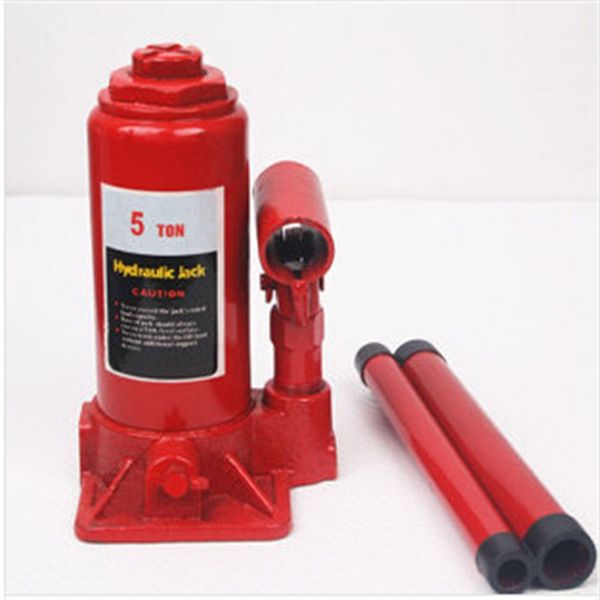 

car supplies hydraulic vertical bottle jacks hand lifting repairing tools 5 ton pressure vertical hydrauic jack 36yq gg