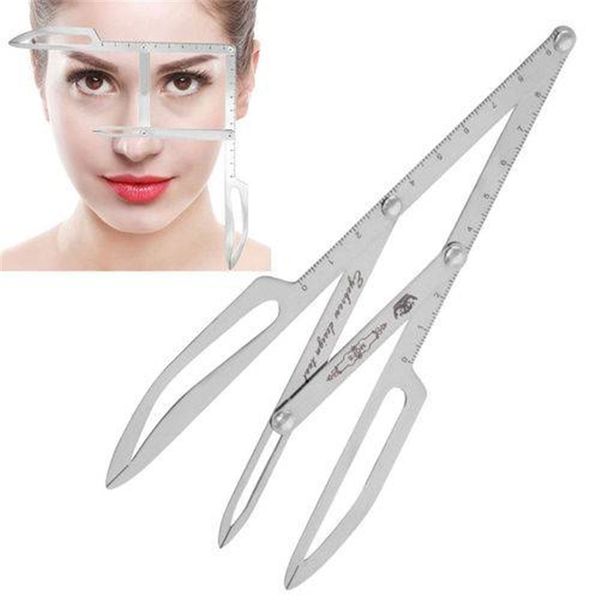 

Microblading суппорт золотая середина бровей мера правитель перманентный макияж трафарет глаз бровей мера инструмент бровей руководство правитель BS003