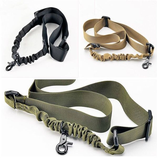 

Tactical 1 one ingle point adju table bungee rifle gun ling y tem trap