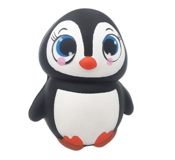 

cute penguins squishy slow rising cream scented decompression toys stress reliever play with you squeeze hand toy nice gift