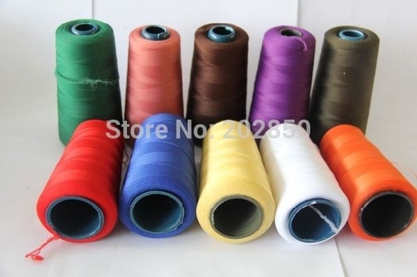 

100% nylon thread,size 100d,3000yards/spool,70g,different colors available,2pcs/lot,for serger sewing machine or knitting use, Black;white