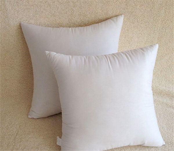 2 4cm Washed White Duck Feather Throw Pillow Cushion Insert For