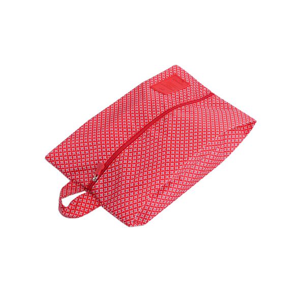 

fashion travel and business necessaries shoes pouches waterproof nylon travel totes for shoes with handle