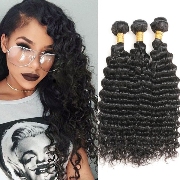 Malaysian Hair 3 Bundles 100 Human Hair Weaves 100g Pcs Wet And