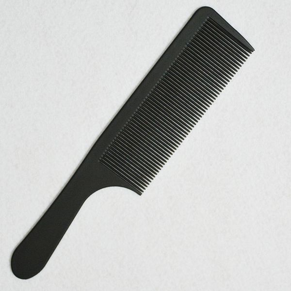 

wholesale- style large carbon anti static comb heat resistant antistatic cutting comb new, Silver